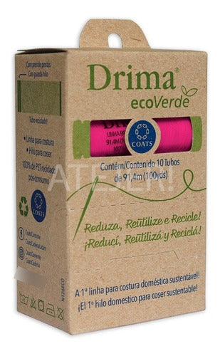 Drima Eco Verde 100% Recycled Eco-Friendly Thread by Color 67