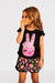 Promesse Pijama Niña Remera Con Short Peace Hand PR12371 0