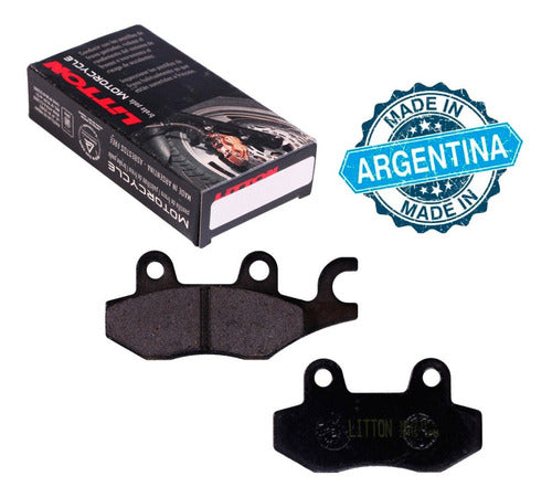 Pastillas Freno Trasero (*) » Motomel X3m 125 - Tci Boedo 3