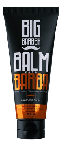 Balm Para Barba Big Barber 120ml Aftershave Fardo 12 Unidade 1