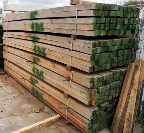 Ubajay Saligna 3 X 3 X 3,66m (Eucalyptus Construction Wood) (5 Strips) 1