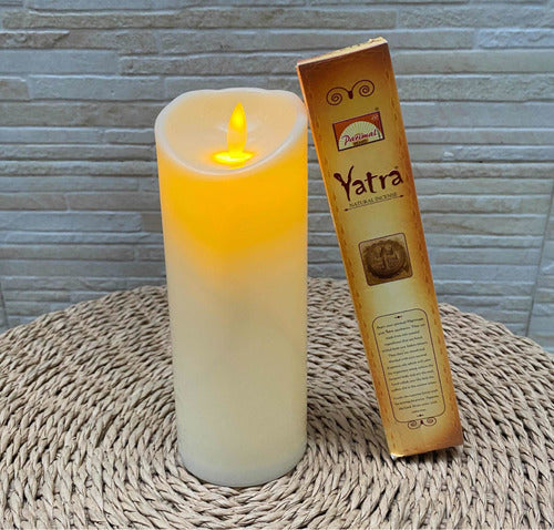 Pack De 3 Velas Led 20cm/4 Velas Led 10cm/24 Velitas Led 4cm 2