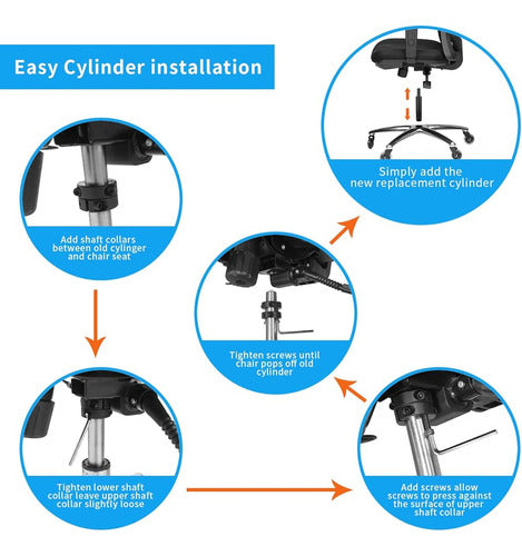 Duramont Gas Lift Cylinder Replacement for Office Chair 1