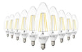 Sunco Lighting 10 Pack Dusk To Dawn Light Bulbs Outdoor Cand 0