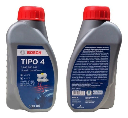 Liquido De Frenos Bosch Tipo-4 500ml Peugeot Rcz 0