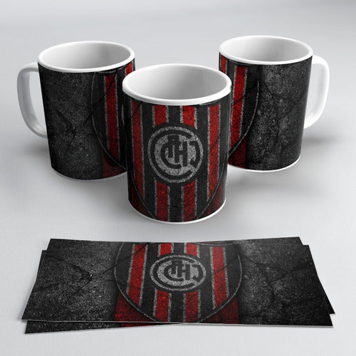 Taza Plastica Sublimada Club Atletico Chacarita Juniors #088 0