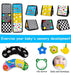 Teytoy 3-in-1 Tummy Time Mat & Pillow & Mirror Black And White 2