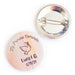 Miticlick 10 Communion Pins - Personalized Badges - 3 Cm 0