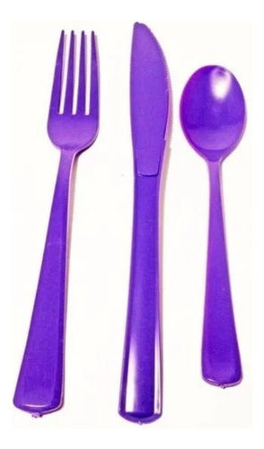 180-Piece Disposable Cutlery Set - Spoon, Fork, Knife for Parties 15