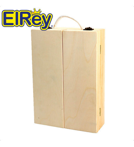 By El Rey Valija De Madera C/ Herramientas Juguete Niños 33pc El Rey 1