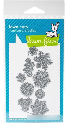 Lawn Fawn Mini Snowflakes Die Cuts 0