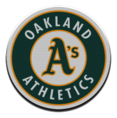 Parche Termoadhesivo Beisbol Oakland Athletics M01 0