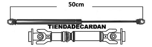 Clevers/Stabilus Kit X2 Amortiguadores Baul Trasero Mini Cooper R50 R53 1