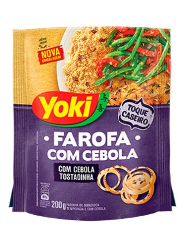 Yoki Farofa Con Cebolla 200g 0