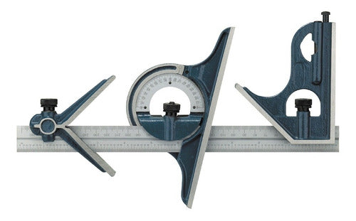 Escuadra Combinada Completa De Precisión Industrial 1
