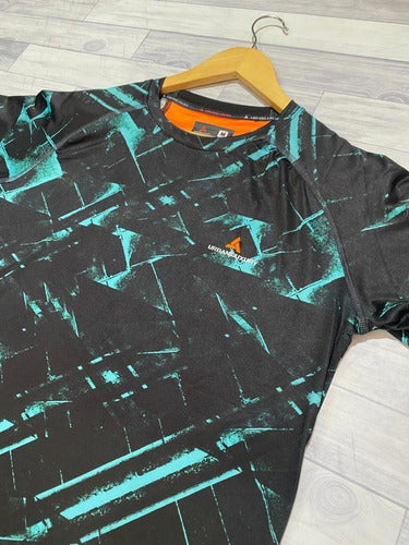 Men's Sublimated Sports T-Shirt Lycra Urban Luxury 38