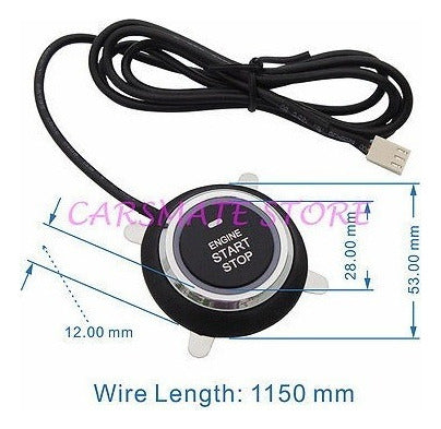 Smart Car RFID Alarm System with Start Button 6