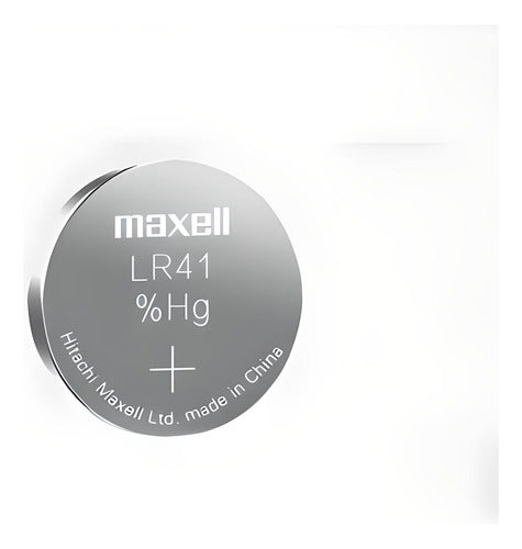 Maxell LR41 Alkaline Batteries x 50 Units 1