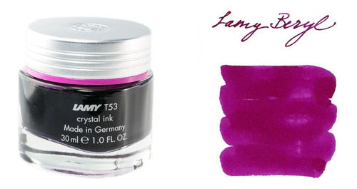 Lamy Crystal T53 Fountain Pen Ink 30 ml Peridot 6