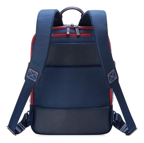 Delsey Paris Chatelet 2.0 Travel Laptop Backpack, Navy, One Size 4