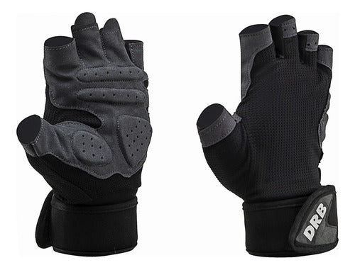 DRB Fitness Cromo Black Gloves S 0