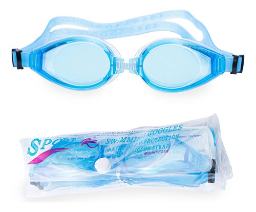 Swimming Goggles with Anti-Fog and Ear Plugs 10
