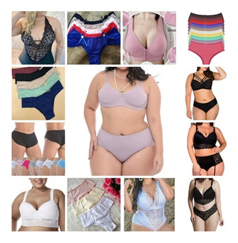 Kit Moldes Lingerie Plus Size, Calcinhas, Sutiã, Conjuntos 0