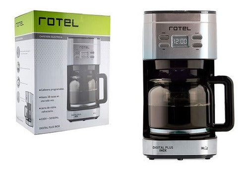 Rotel Cafetera Digital Plus Inox 0