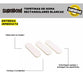 Suprabond Rectangular White Rubber Pads 1