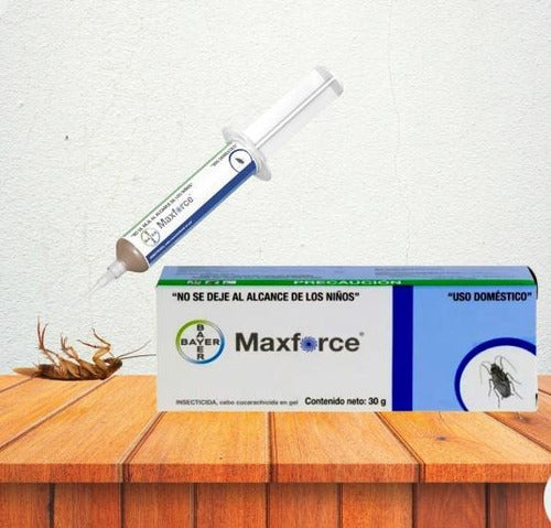 Max Force Gel Cucarachicida De Alta Eficiencia (jeringa 30g) 3