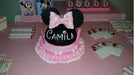 Torta Minnie. Base Y Cabeza Son Bizcochuelo. Orejas De Choco 6