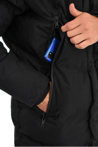 Men's Winter Waterproof Parka Jacket with Detachable Hood Yd 12265 12