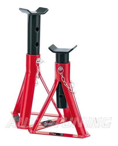 Reinforced Structural Two-Ton Tripod Car Jack Stands 3