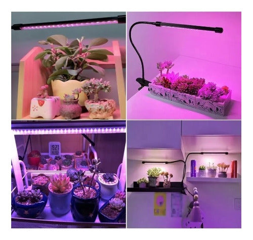 Macarons Bazar Full Spectrum LED Grow Light with Adjustable Clip 5