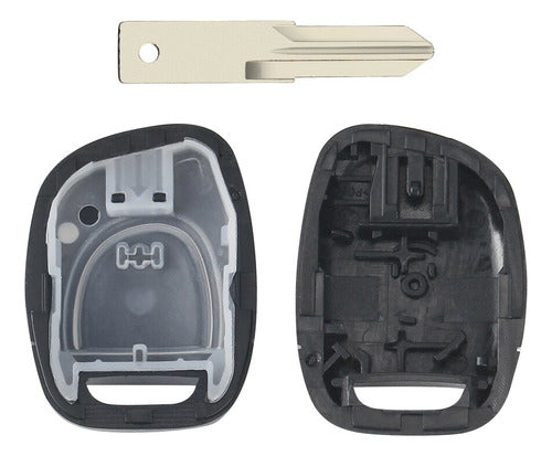 Keyfad Carcasa + Llave 1 Boton Ne72 C/portapila 1