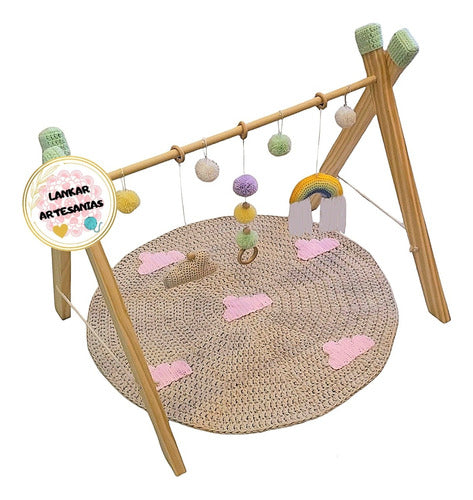 Baby Gym Montessori // Waldorf Crochet + Shipping! 9