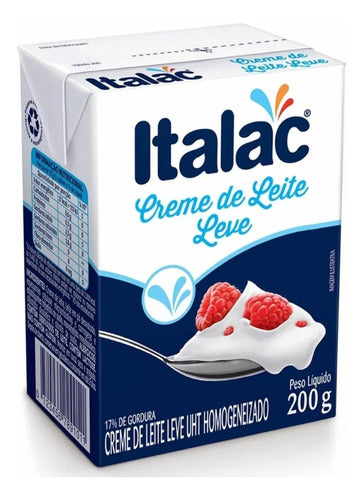 Creme De Leite Italac 200gr - Kit Com 10 0