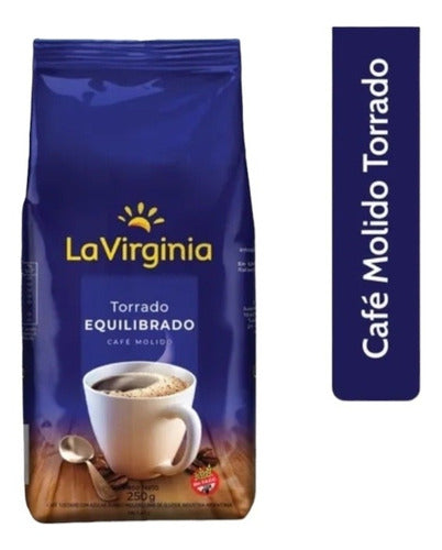 Café La Virginia Equilibrado De 250g Pack 3u 0