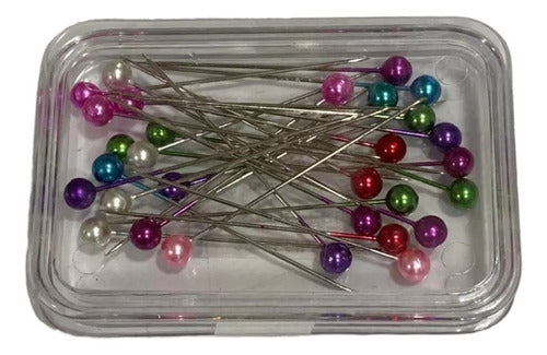 Saeta Pearl Head Pin Box X30 Units 0