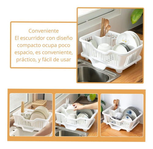 Cesta Escurridor Para Vajilla 3