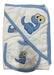 Beybe Infant Set: Hooded Towel, Bib, and Burp Cloth 4