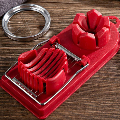 B&K 2 In 1 Egg Slicer Cutter Kitchen 1