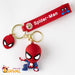 Geek Rubber Keychain - Anime, Comics, and Drawings Characters 4