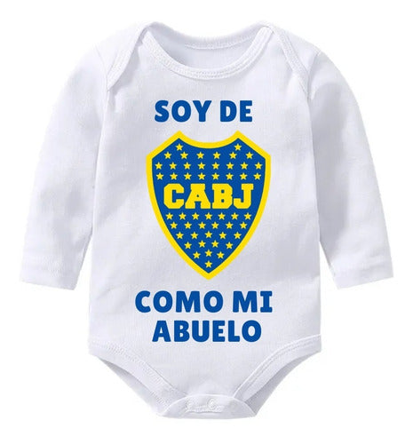 Misión Body Bebe Manga Larga - Boca Juniors 7