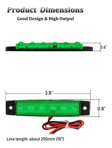 LED Courtesy Navigation Light (Green) for Boat, Yacht, Motorhome 2