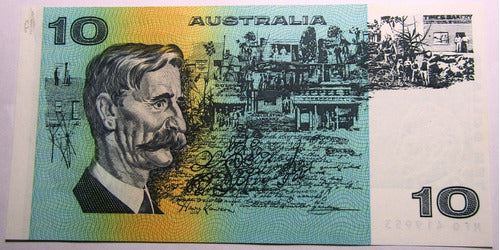 Australia Billete 10 Dolares Año 1991 Pick 45a Unc Sin Circular 2