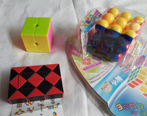 HeShu Set Cubo Rubik X 3 4