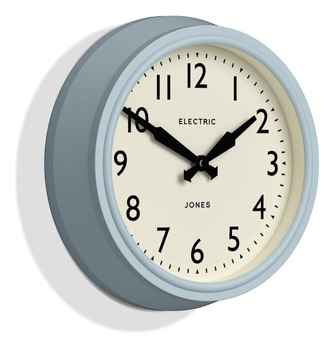 Jones Clocks Telecom Round Wall Clock - Retro Clock - Design Clock 1