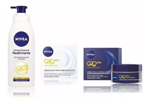 Crema Nivea Q10 Reafirmante + Antiarrugas Día Y Noche 0