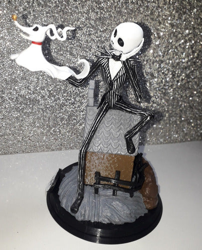 Figura Jack Skellington 17cm - Centro De Mesa - Tortas - 3d 1